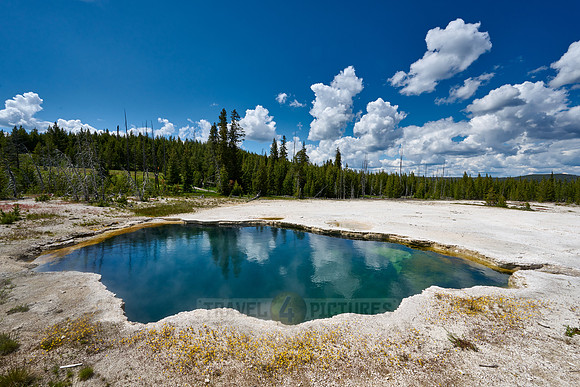 Abyss Pool at West Thumb, Yellowstone National Park