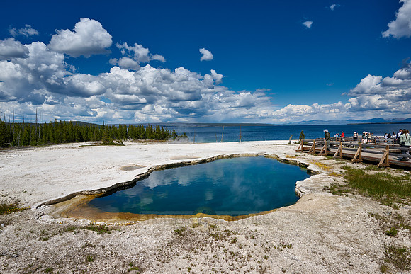 Abyss Pool at West Thumb, Yellowstone National Park