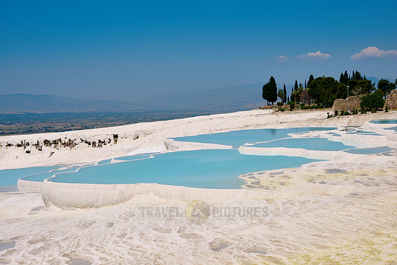 Pamukkale travertine terraces