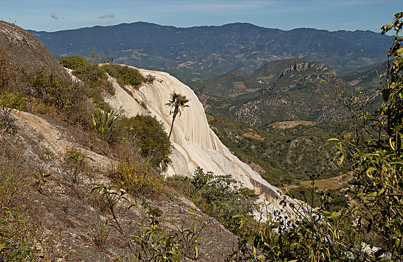 petrified waterfall