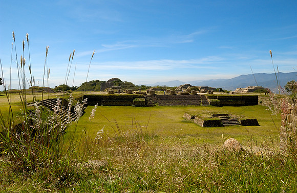 Pyramids of  Monte Alban