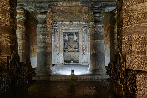 Ajanta caves, cave 1, Aurangabad