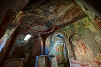frescos inside Sumbullu church or Jacinth church, Ihlara valley
