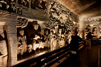 stone carvings of Cave No. 26 of Ajanta caves