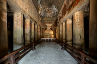 Ajanta caves, interior shot of Cave No. 9