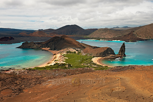vulkanische Landschaft auf  Isla Bartolome |vulcanic landscape of Isla Bartolome|