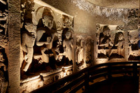 stone carvings of Cave No. 26 of Ajanta caves