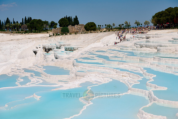 Pamukkale travertine terraces