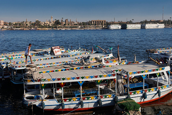 ships on River Nile