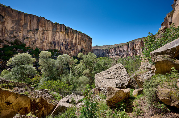 landscape of Ihlara valley