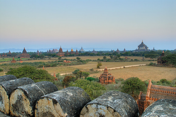 sunrise over Bagan