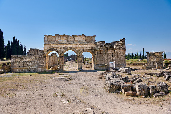 Frontinus Gate or Nothern Gate in Greek Hierapolis