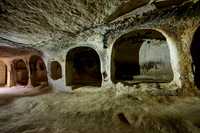 cave dwellings in Keslik Monastery