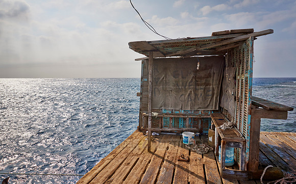 jetty on Daedalus Reef|