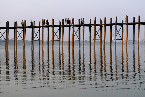 U Bein Bridge of Mandalay