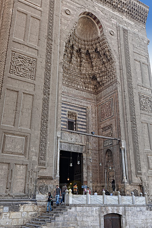 entrance of Sultan Hassan Mosque