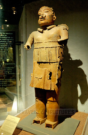 human size ceramic sculpture of a Warrior