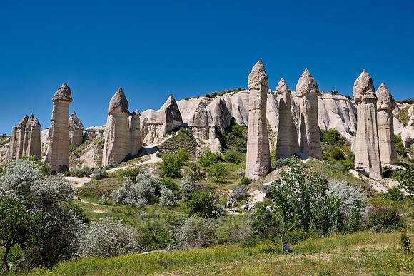 landscape of love valley near Göreme