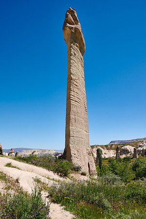 landscape of love valley near Göreme