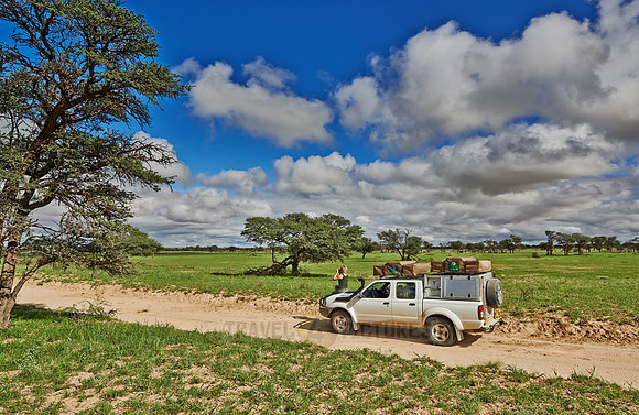 4x4 in Kgalagadi Transfrontier Park