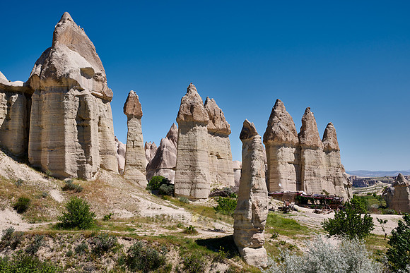 landscape of love valley near Göreme