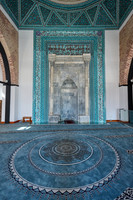 interior view of Alauddin Qayqubad Mosque, Konya