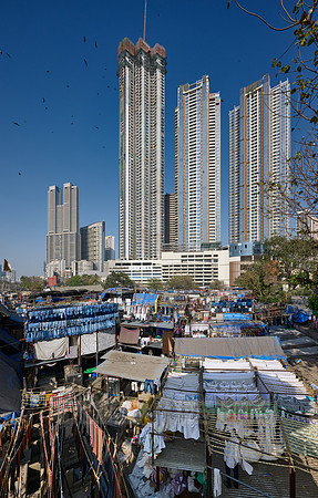 Dhobi Ghat is an open air laundry, Mahalaxmi Dhobi Ghat