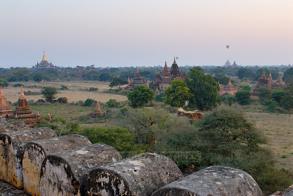 sunrise over Bagan