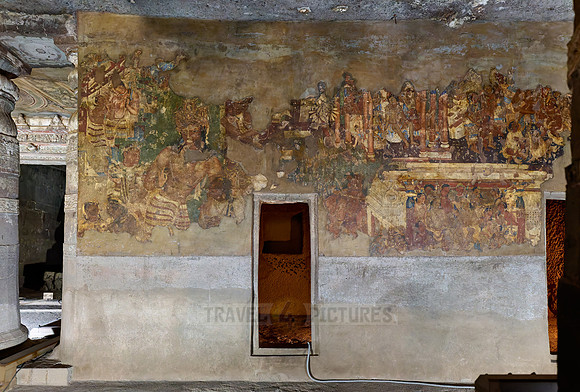 Ajanta caves, cave 1, Aurangabad