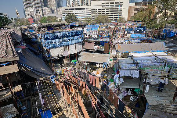 Dhobi Ghat is an open air laundry, Mahalaxmi Dhobi Ghat