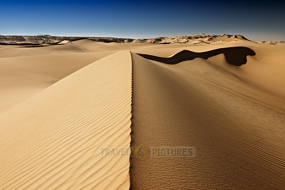desert landscape with sand dunes