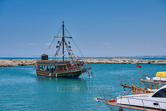 harbour of Old town of Side
