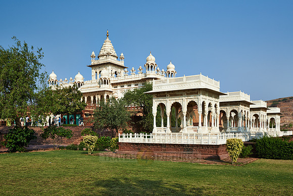 The Jaswant Thada mausoleum