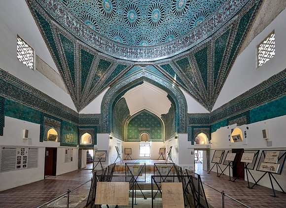 interior of Karatay Madrasa museum, Konya