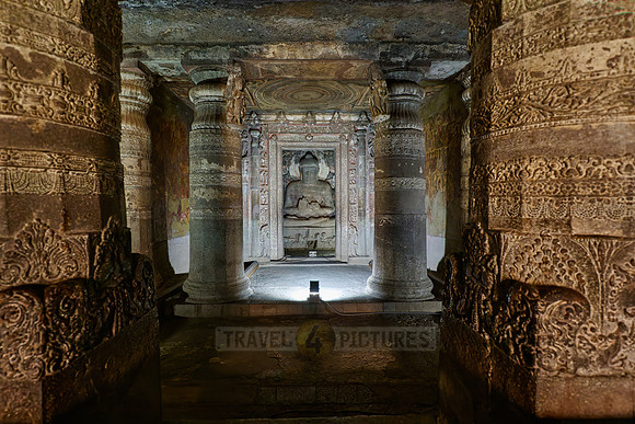 Ajanta caves, cave 1, Aurangabad