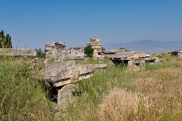 nothern necropolis in Greek Hierapolis