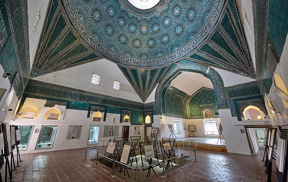 interior of Karatay Madrasa museum, Konya