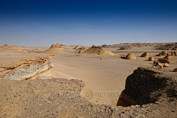 desert landscape at Wadi Hitan