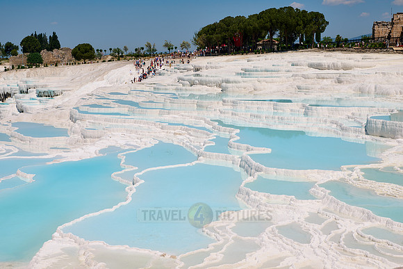 Pamukkale travertine terraces
