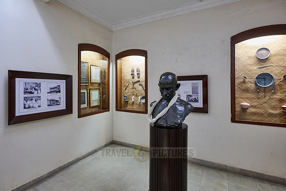 interior shot of Gandhi Museum