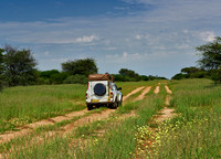Gelaendewagen im Kgalagadi Transfrontier Park  |4x4 in Kgalagadi Transfrontier Park|