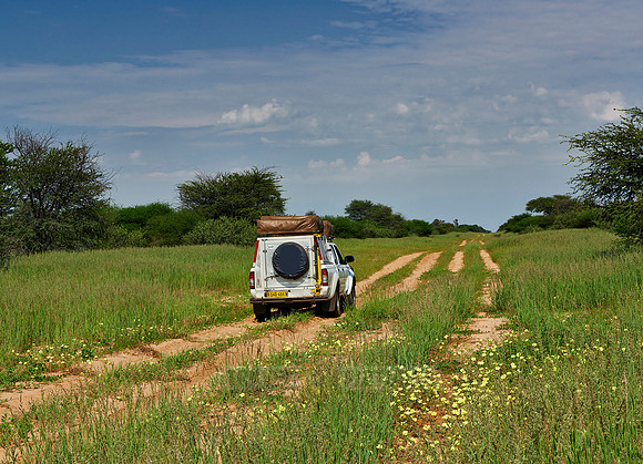 Gelaendewagen im Kgalagadi Transfrontier Park  |4x4 in Kgalagadi Transfrontier Park|