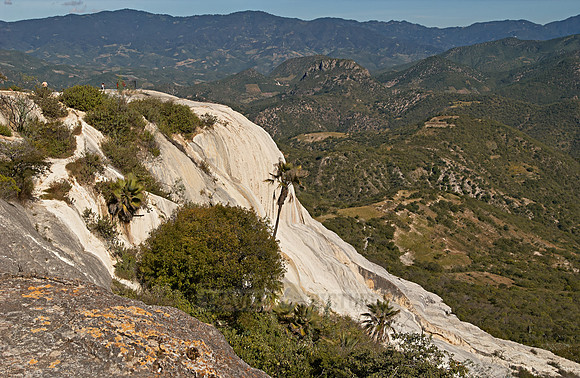 petrified waterfall