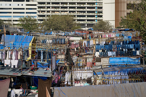 Dhobi Ghat is an open air laundry, Mahalaxmi Dhobi Ghat