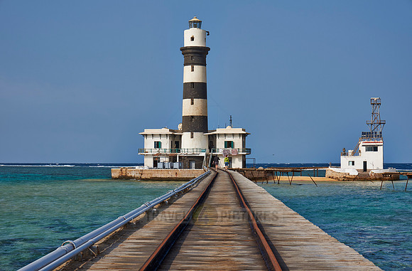 lighthouse on Daedalus Reef