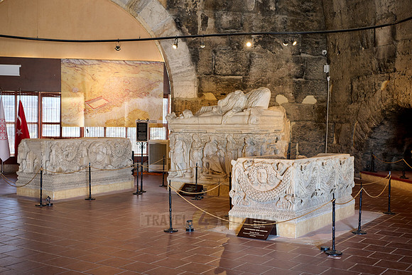 inside museum of Greek Hierapolis