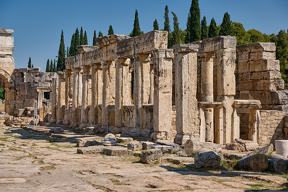 latrines in Greek Hierapolis