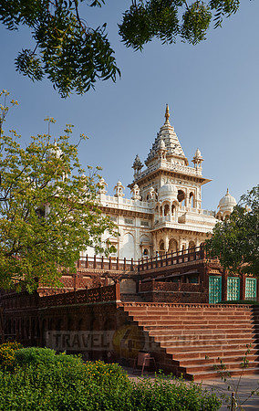 The Jaswant Thada mausoleum