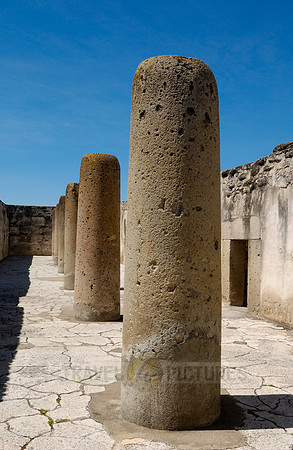 ruins of Mitla from Zapotec culture