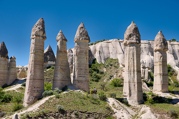 landscape of love valley near Göreme